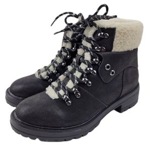 UNIVERSAL THREAD Boots Cam Winter Hiking Ankle Booties Sherpa 6.5